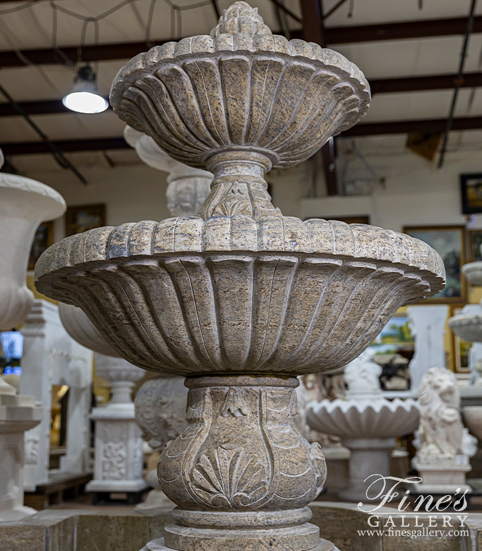 Search Result For Marble Fountains  - Solid Granite Courtyard Fountain - MF-1394